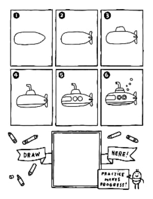 Learn to Draw Things that Go book cover - 50 step-by-step lessons for kids
