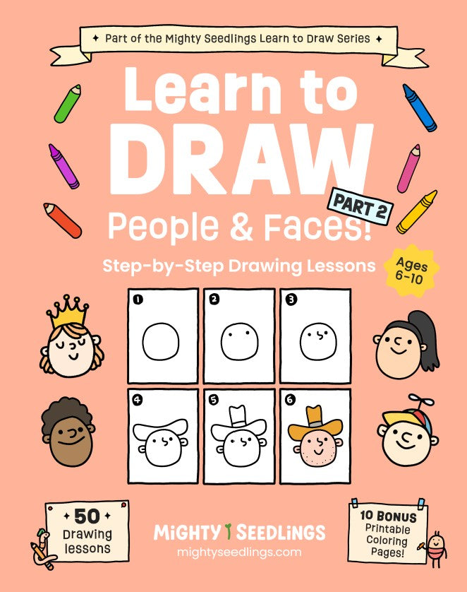 Learn to Draw People & Faces! Part 2
