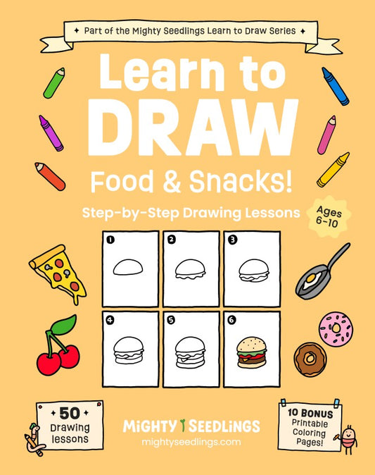 Learn to Draw Food & Snacks!