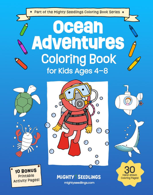 Ocean Adventures Coloring Book